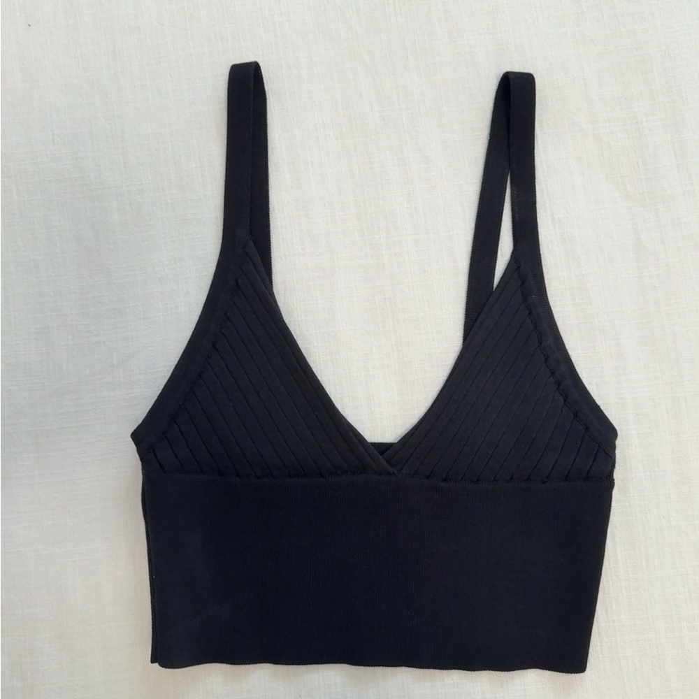 Zara black tank